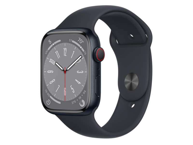 Apple Watch 8 45/Midnight Aluminum/Midnight Sport LTE
